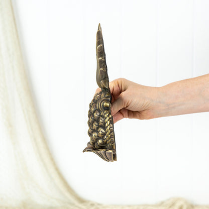 Pineapple Door Knocker (L) Dark #0034