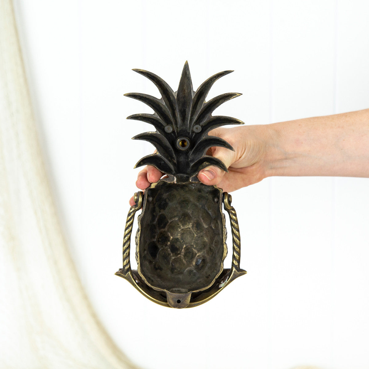 Pineapple Door Knocker (L) Dark #0034