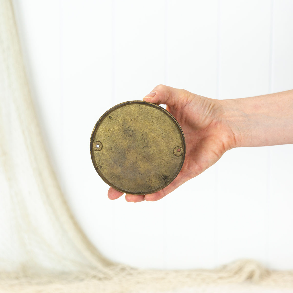 Palm Tree Plaque Round #0169