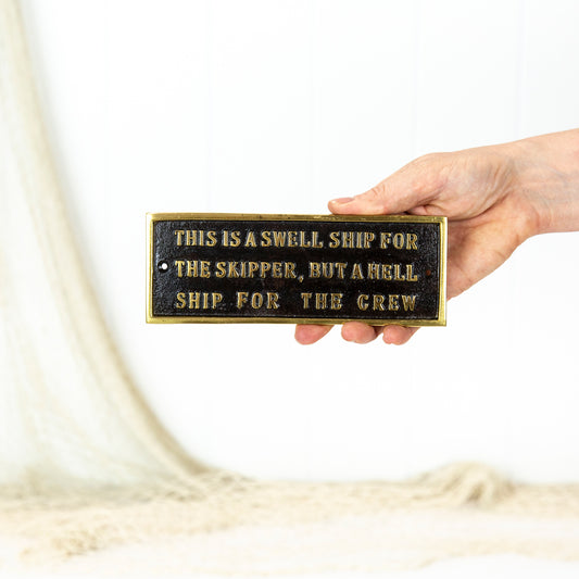 Sign - This Is A Swell Ship #0052