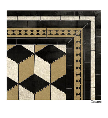Beija Flor concrete tile finish detail
