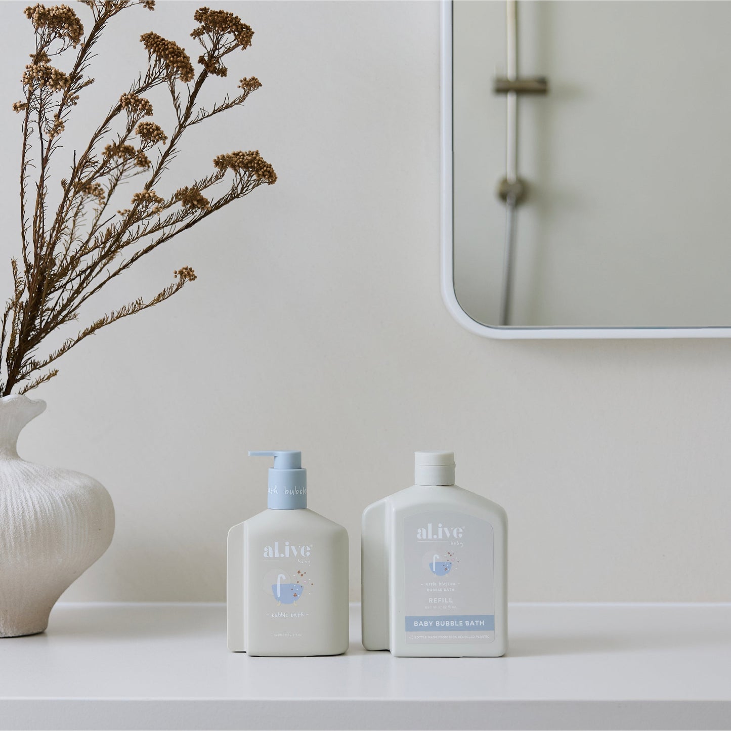 650Ml Bubble Bath Refill - Apple Blossom