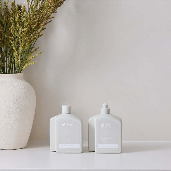 1 Ltr Conditioner Refill - White Tea & Argan Oil