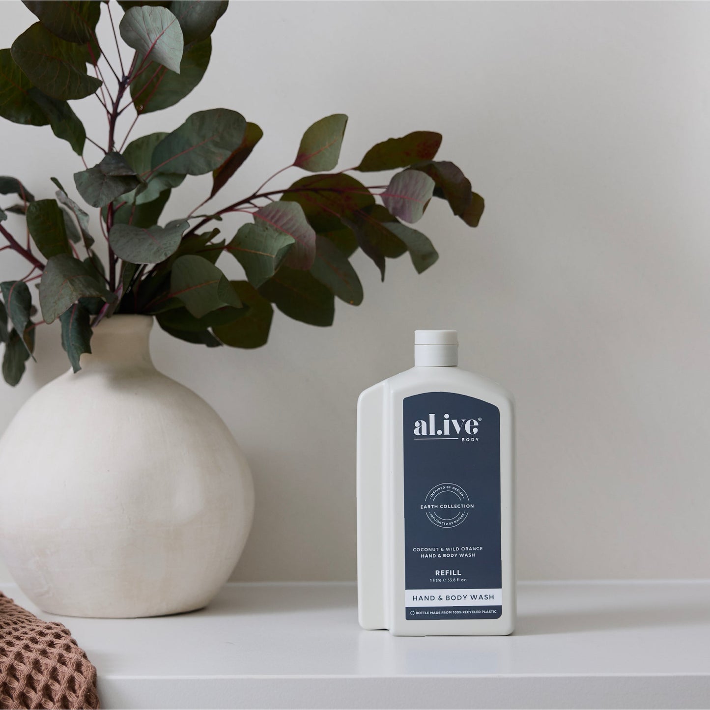1 Ltr Wash Refill - Coconut & Wild Orange