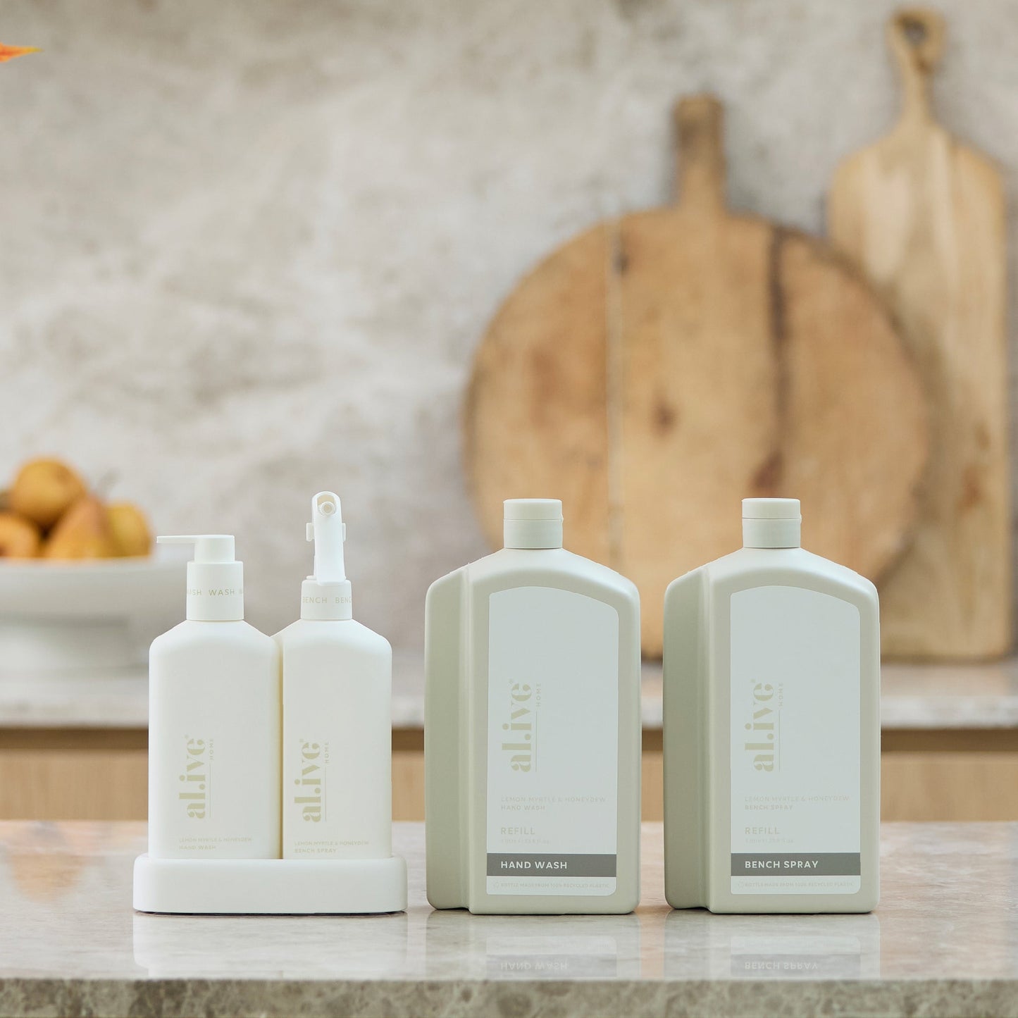 900Ml Hand Wash Refill - Lemon Myrtle & Honeydew