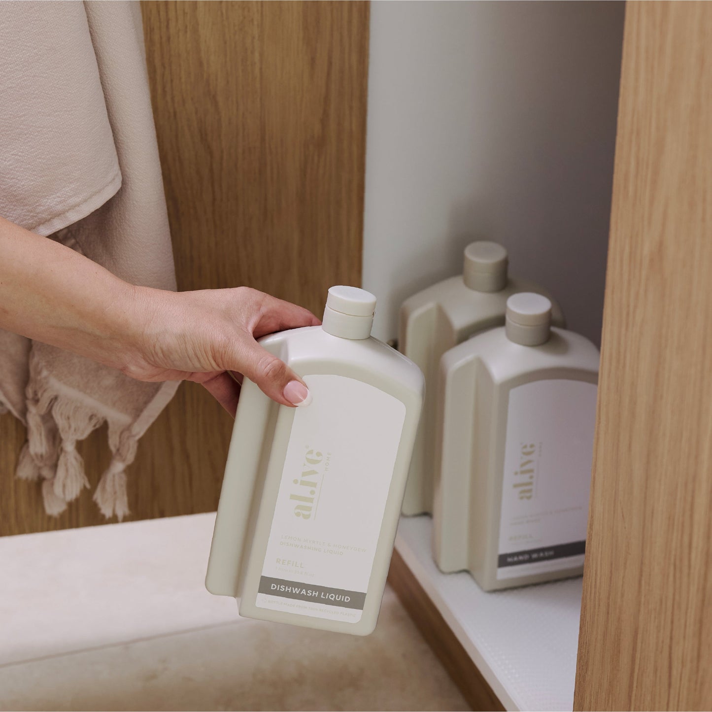 1 L Dish Wash Refill - Lemon Myrtle & Honeydew