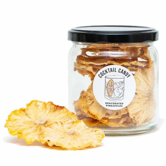 Dehydrated Pineapples - Medium Glass Jar - 50g