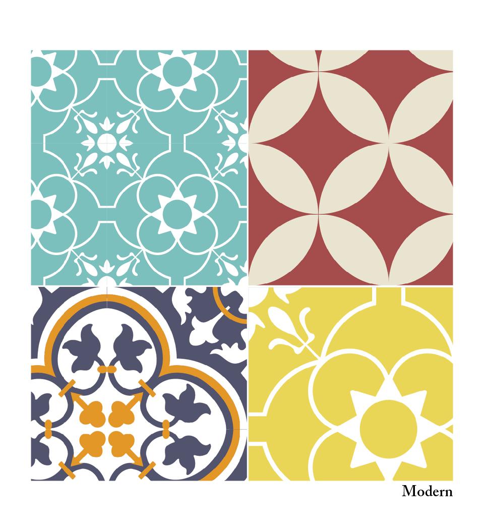 Eclectic Colourful Antique Vinyl Rug Closeup