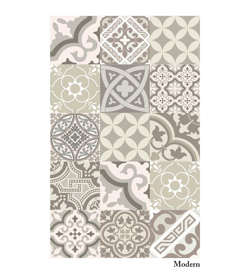 Eclectic Natural Vinyl Rug Packshot