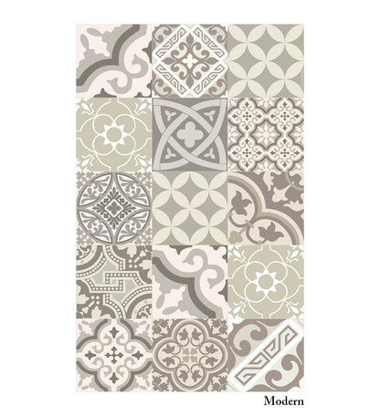 Eclectic Natural Vinyl Rug Packshot