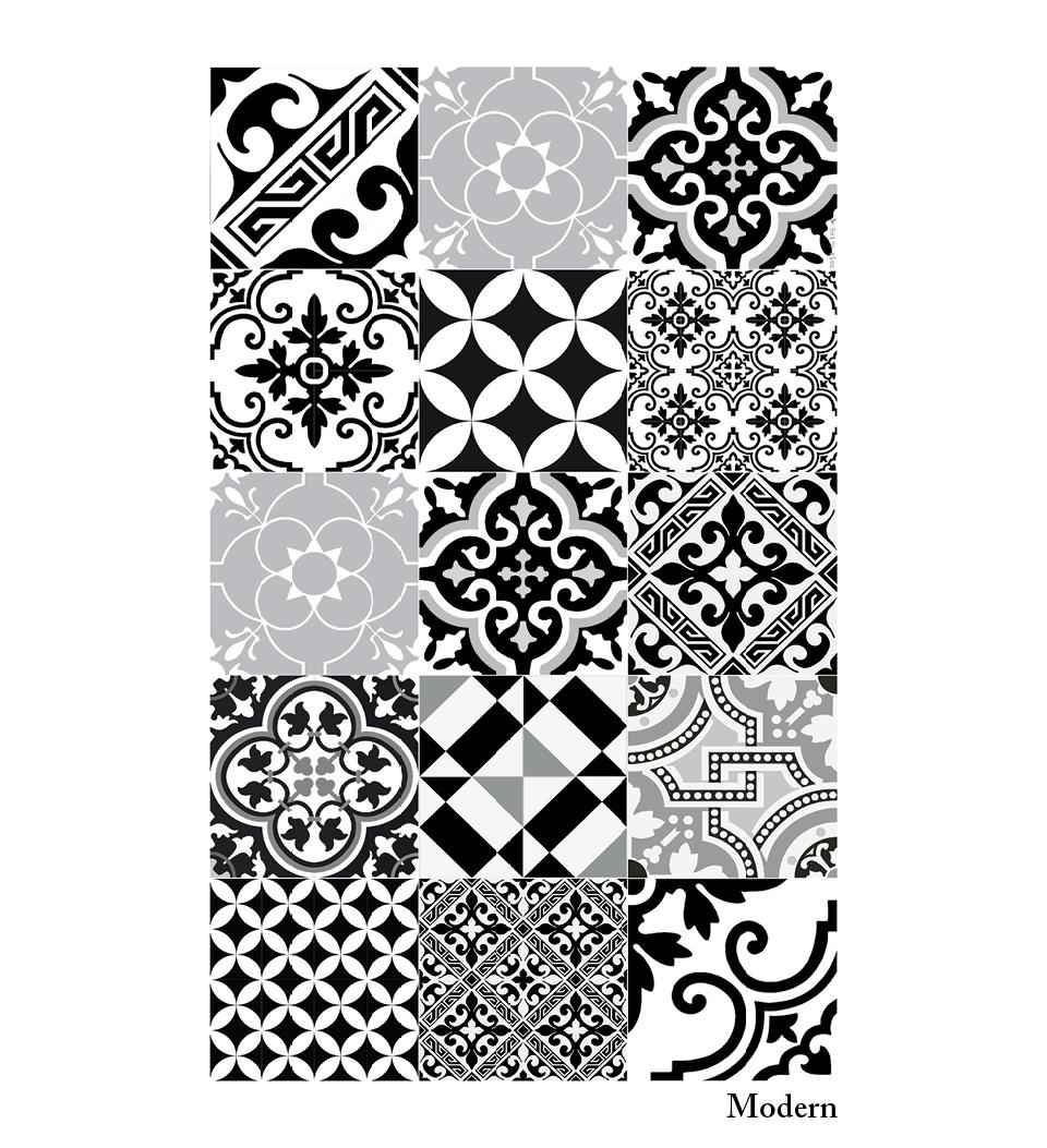 Natural Eclectic Antique Vinyl Rug packshot