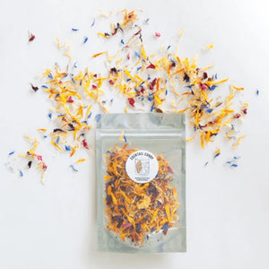 Edible Flowers - Cocktail Candy Confetti - 4g Pouch