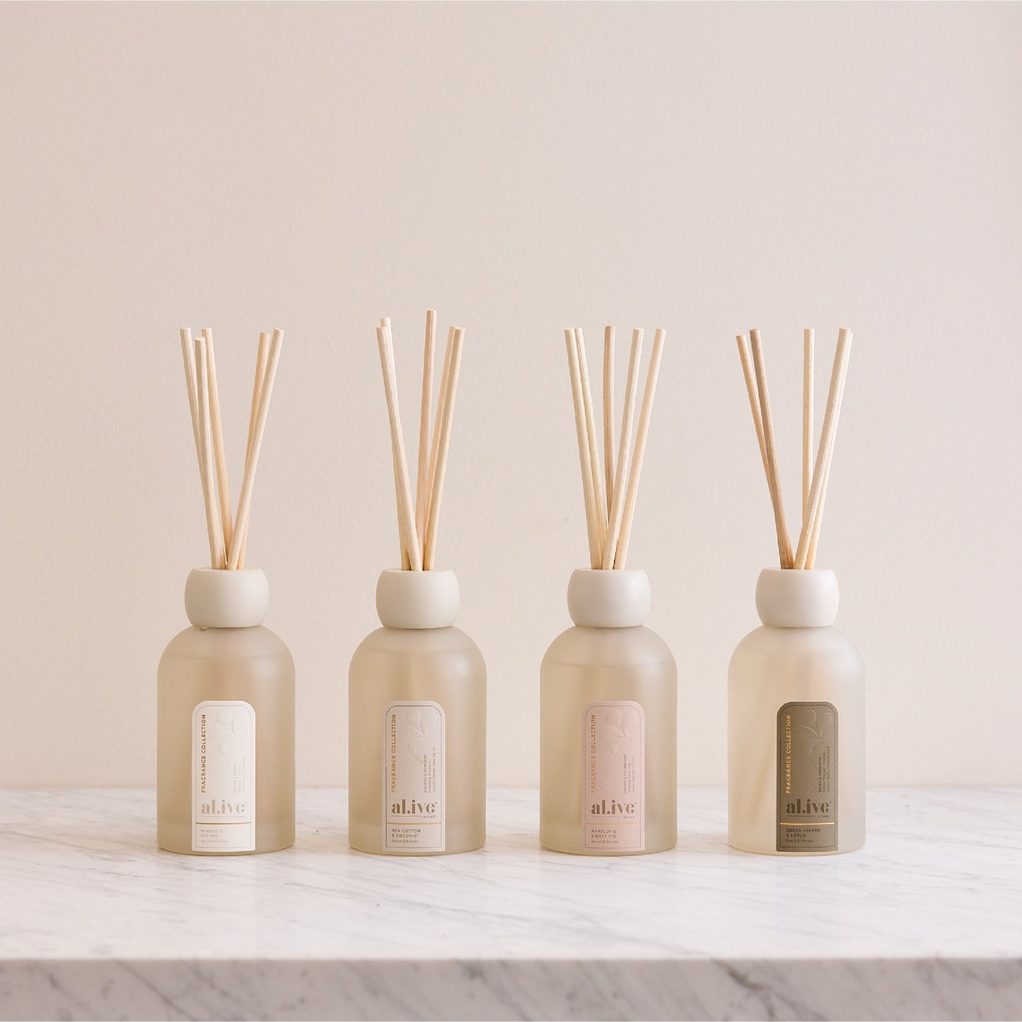 Alive Body Reed Diffuser - Sea Cotton & Coconut styled image 2