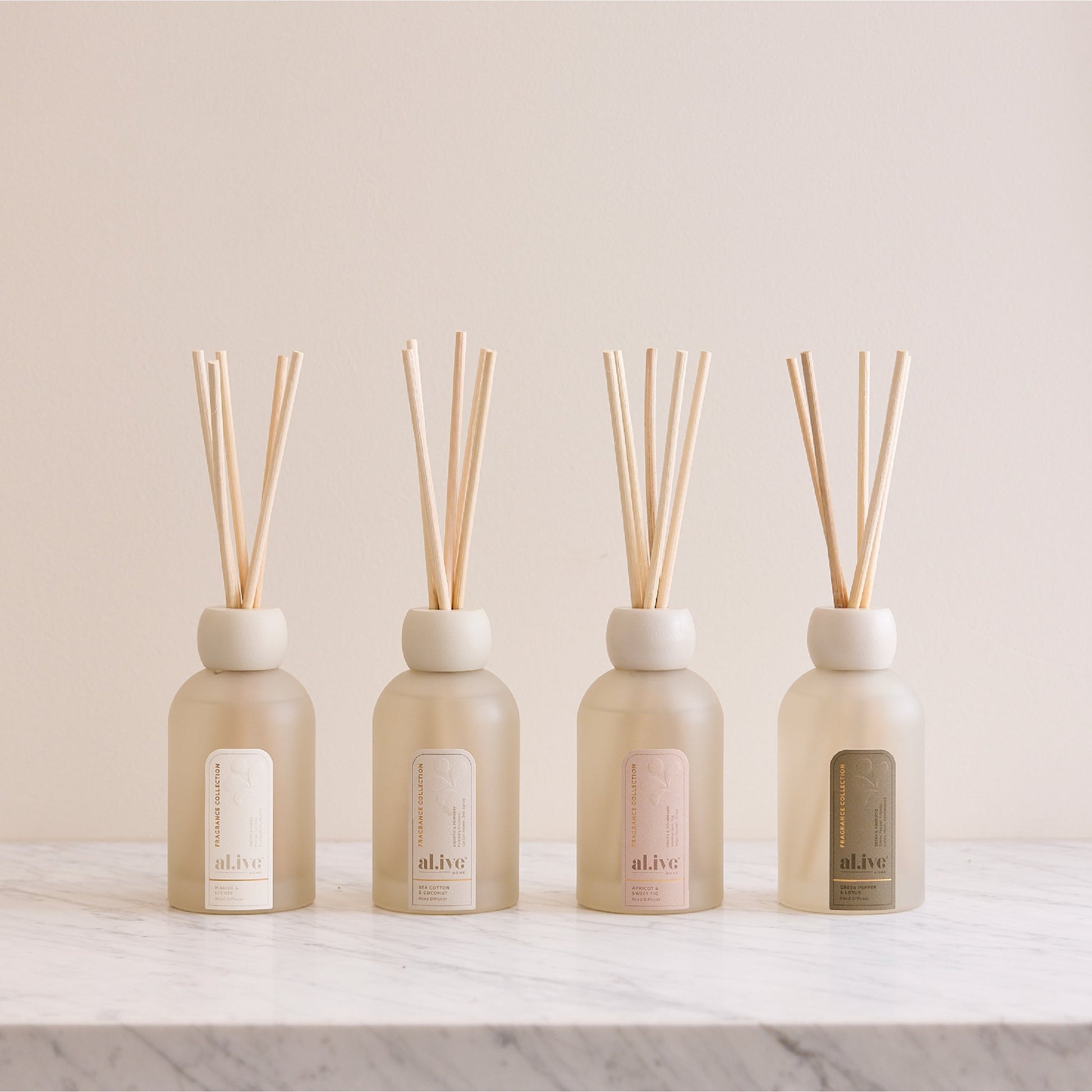 Alive Body Reed Diffuser - Sea Cotton & Coconut styled image 2