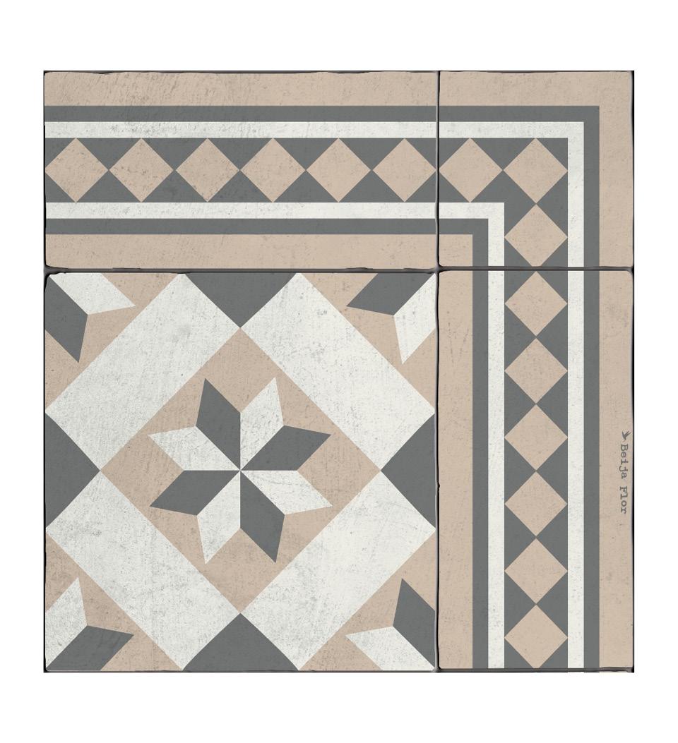 Gothic Powder Concrete vinyl rug closeup
