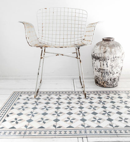 Gothic Powder Concrete vinyl rug lifestyle