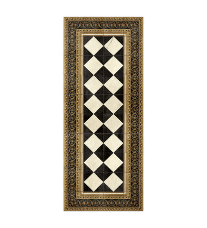 Gambit Queen Ink Antique Vinyl Rug Packshot