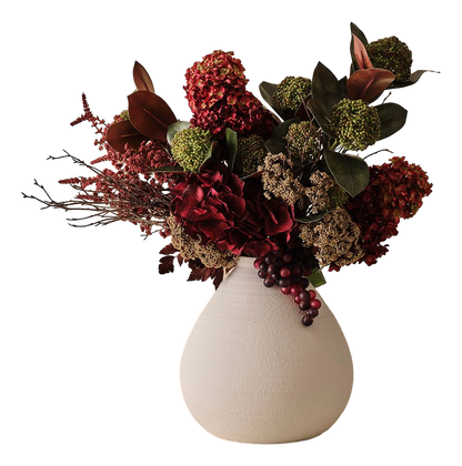 Cohosh Spray - Single Stem In Burgundy - 80cml