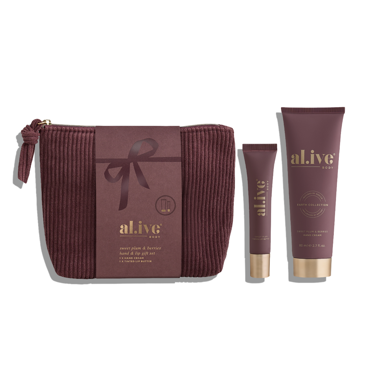 Hand & Lip Gift Set - Sweet Plum & Berries