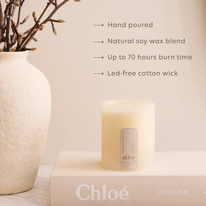 Soy Candle - Sea Cotton & Coconut