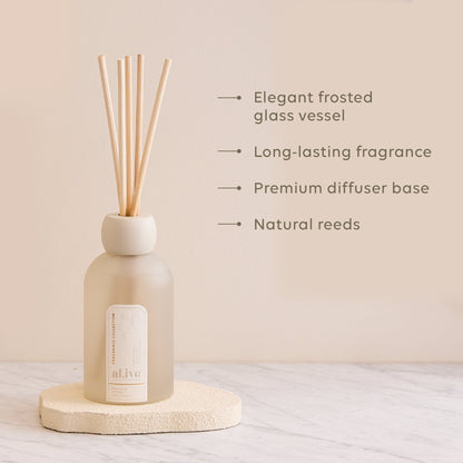Alive Body Home Fragrance - Reed Diffuser product benefits