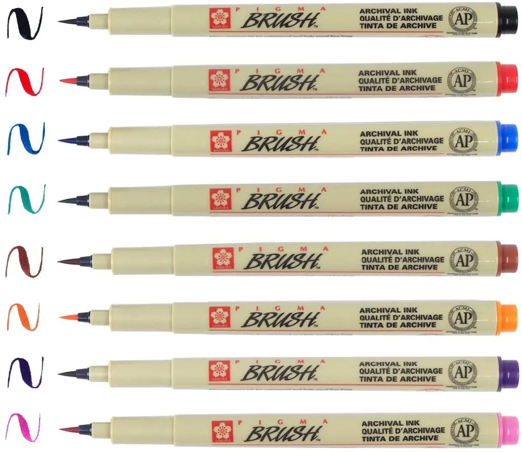 Brush Pen – Pigma Brush