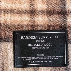 Mackellar - Recycled Wool - Scottish Tartan Blanket