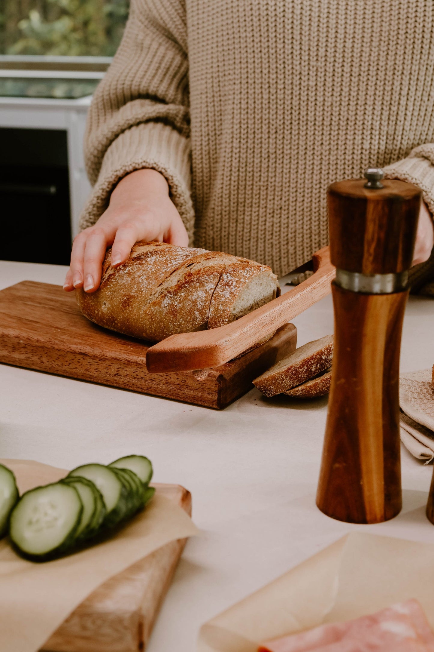 Board and Saw Combo - In Use
