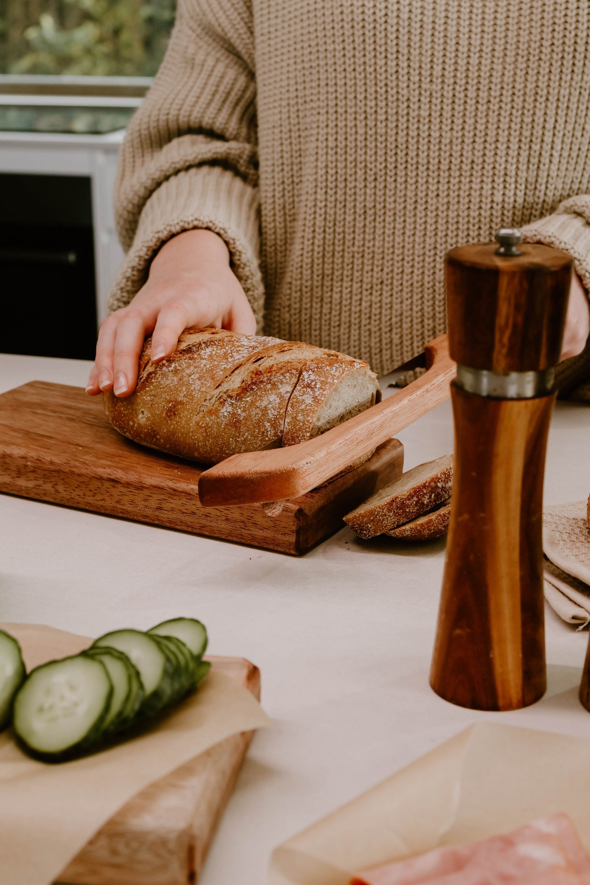 Board and Saw Combo - In Use