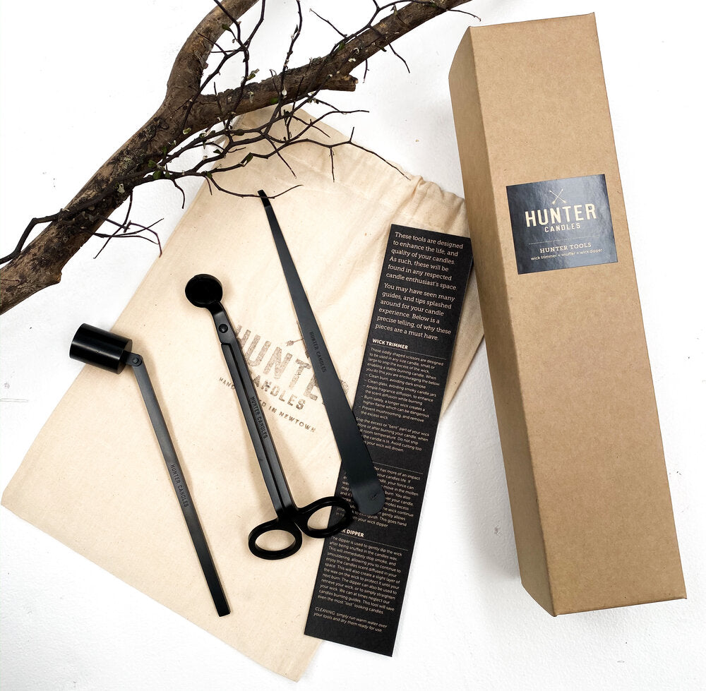Hunter Tools / Wick Trimmer + Snuffer + Wick Dipper