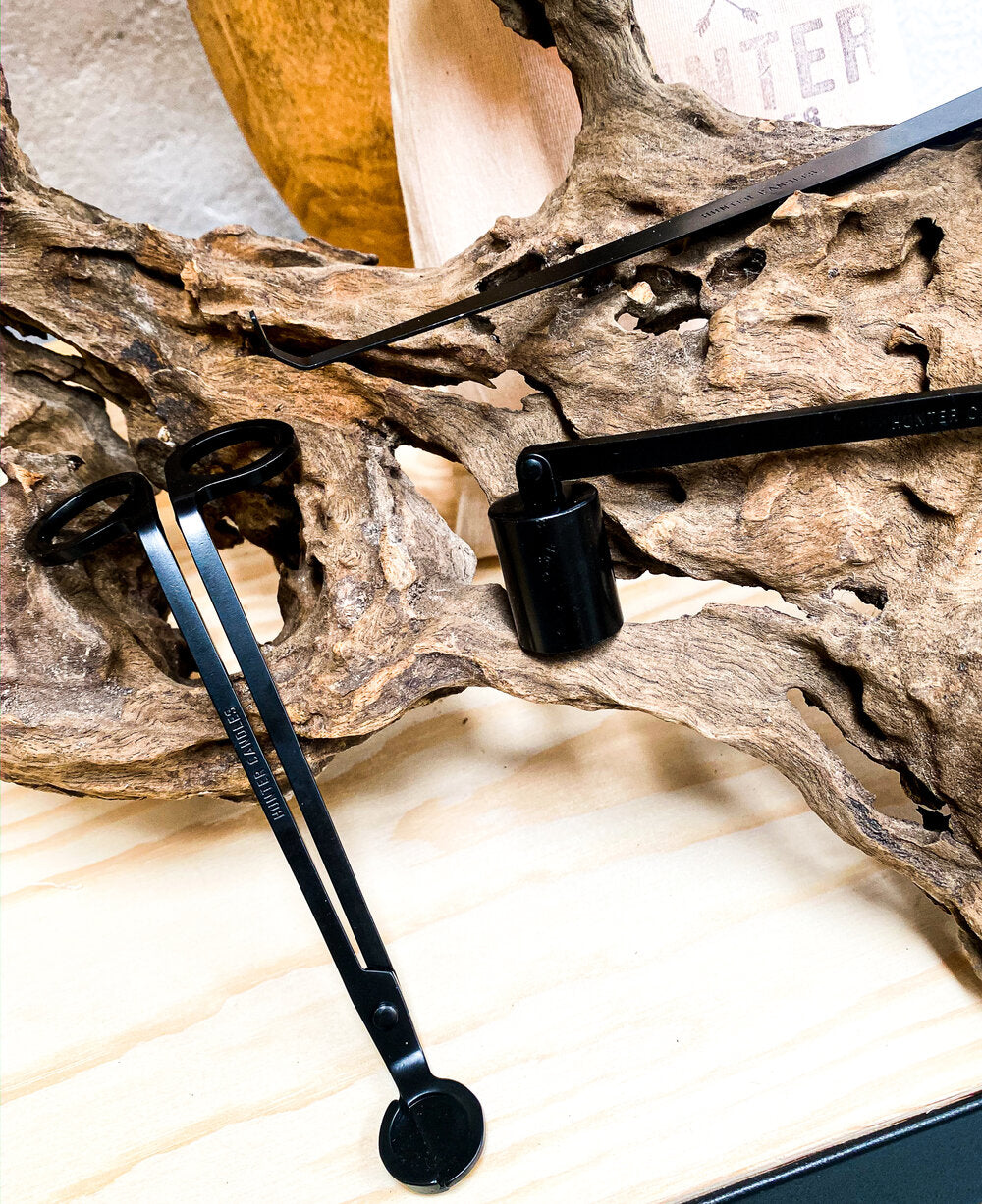 Hunter Tools / Wick Trimmer + Snuffer + Wick Dipper