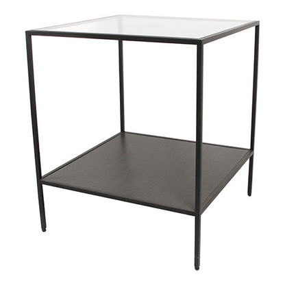 Emery Black Side Table 52X52X61Cm