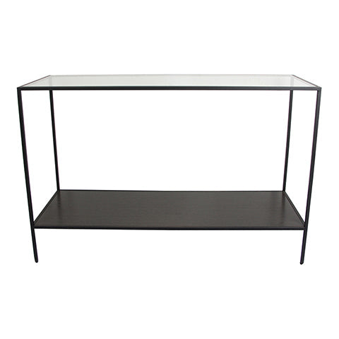 Emery Black Console Table 111.7X40.6X73Cm