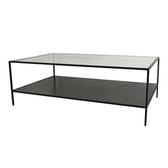 Emery Black Coffee Table 120X70X40.6Cm