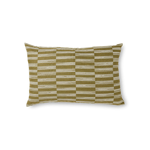 Hume Moss Linen Lumbar Cushion