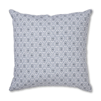 Francis Blue Linen Cushion 55Cm