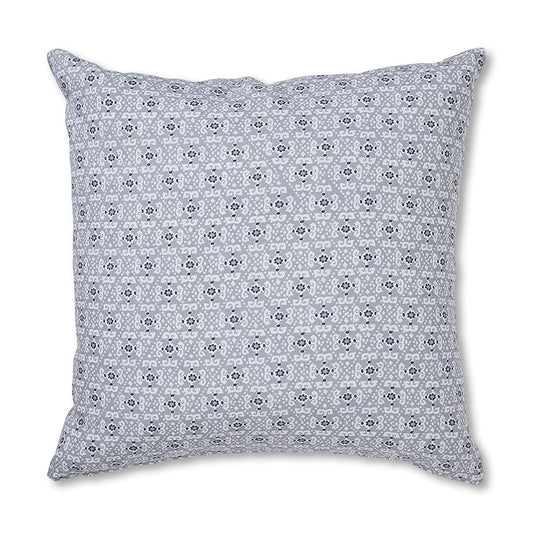 Francis Blue Linen Cushion 55Cm