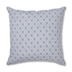 Francis Blue Linen Cushion 55Cm