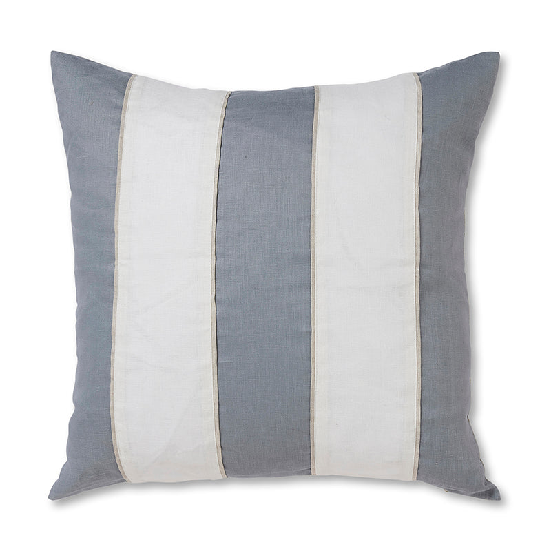 Riley Light Blue Patch Cushion 55Cm