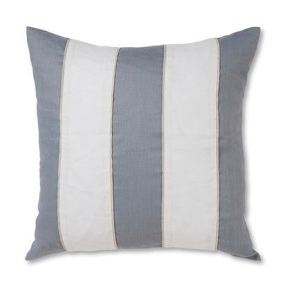Riley Light Blue Patch Cushion 55Cm