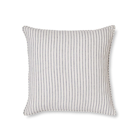 Connecticut Navy Double Stripe Cushion