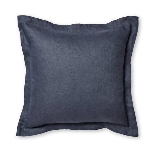 Riley Denim Blue Linen Cushion