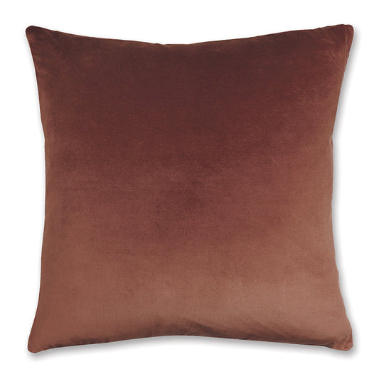 Velvet Cinnamon Cushion 55Cm