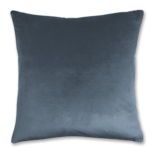 Velvet Blue Cushion 55Cm
