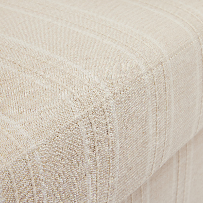 Lisbon Natural Stripe Chair 76X86X91Cm
