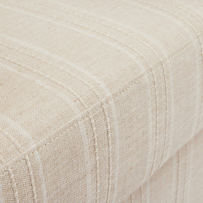 Lisbon Natural Stripe Chair 76X86X91Cm