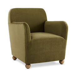Floyd Olive Velvet Chair 75X78X84Cm