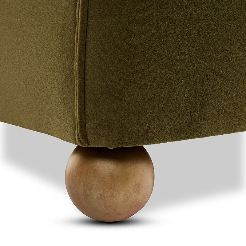 Floyd Olive Velvet Chair 75X78X84Cm