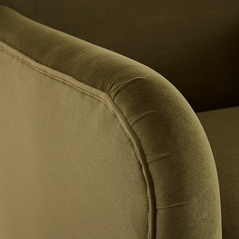 Floyd Olive Velvet Chair 75X78X84Cm