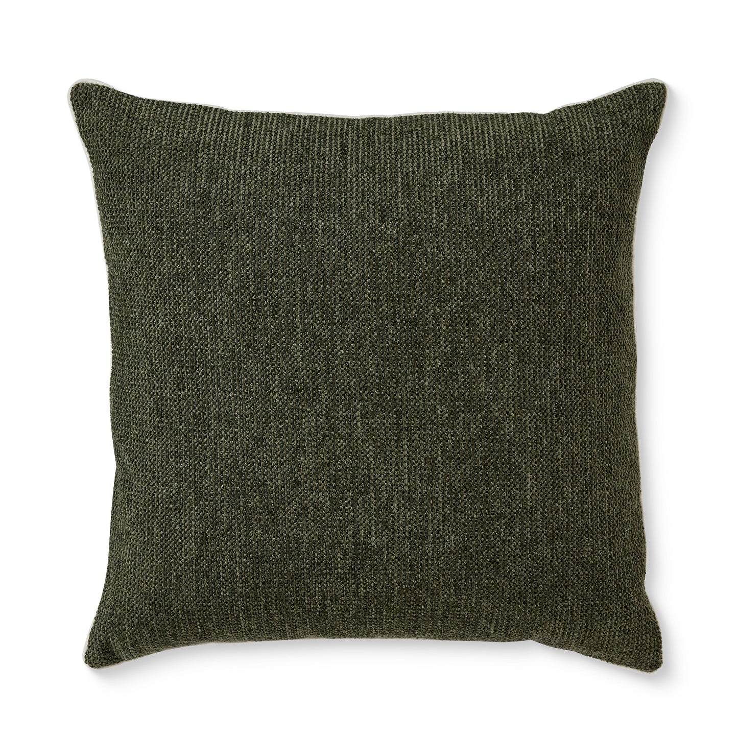 Casey Dark Green Textured Cushion 55Cm